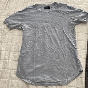 Good life longer hem shirt, size M